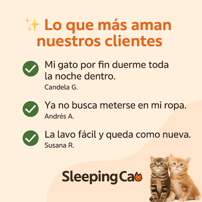 Sleeping Cat - La Cama Favorita de Tu Gato