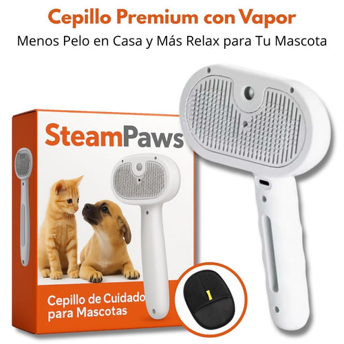 SteamPaws™ Adiós al Pelo Suelto en Minutos